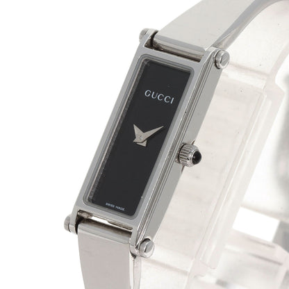 GUCCI Square face Watches 1500L Stainless Steel/Stainless Steel Ladies