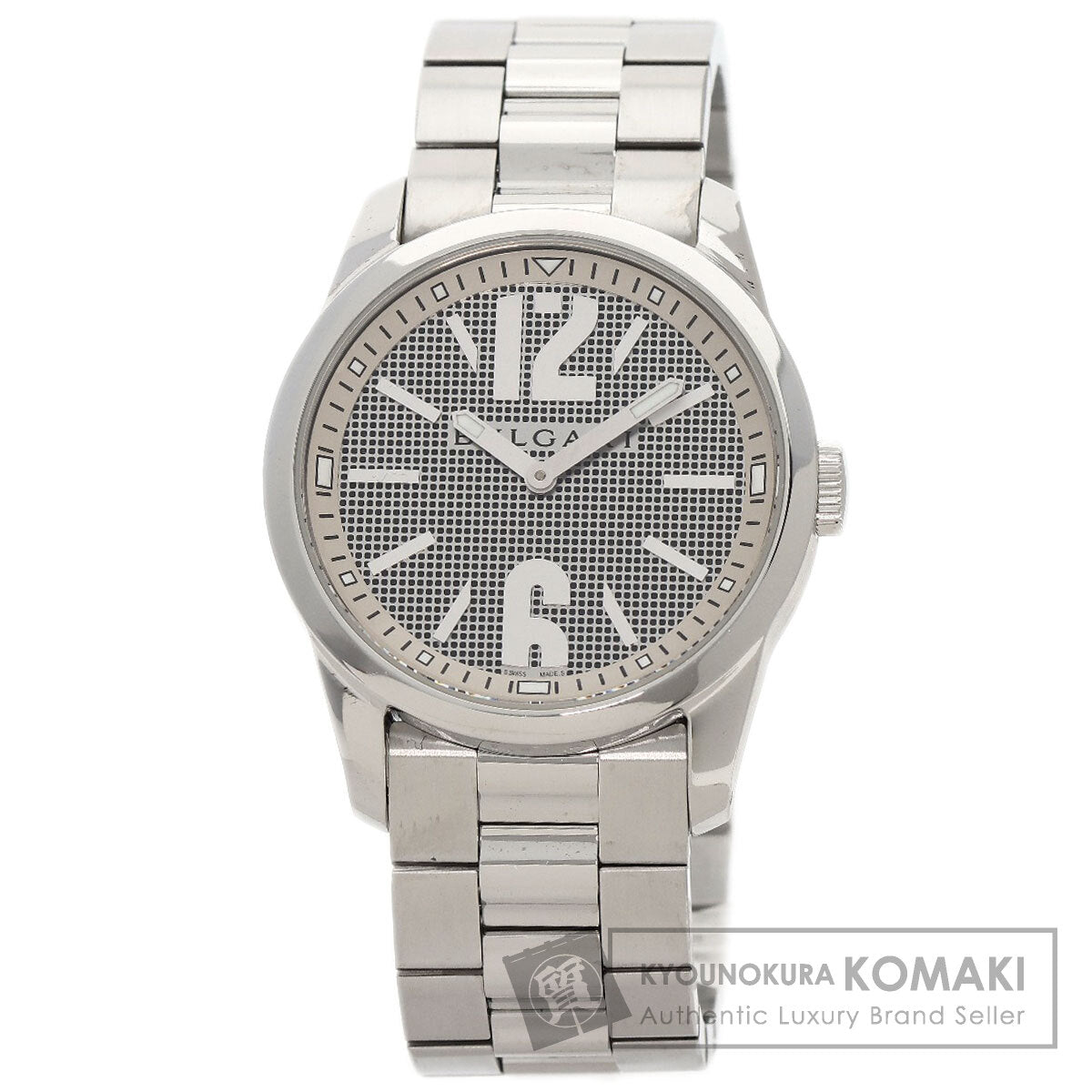 BVLGARI Solo tempo Watches ST37SS Stainless Steel/Stainless Steel mens