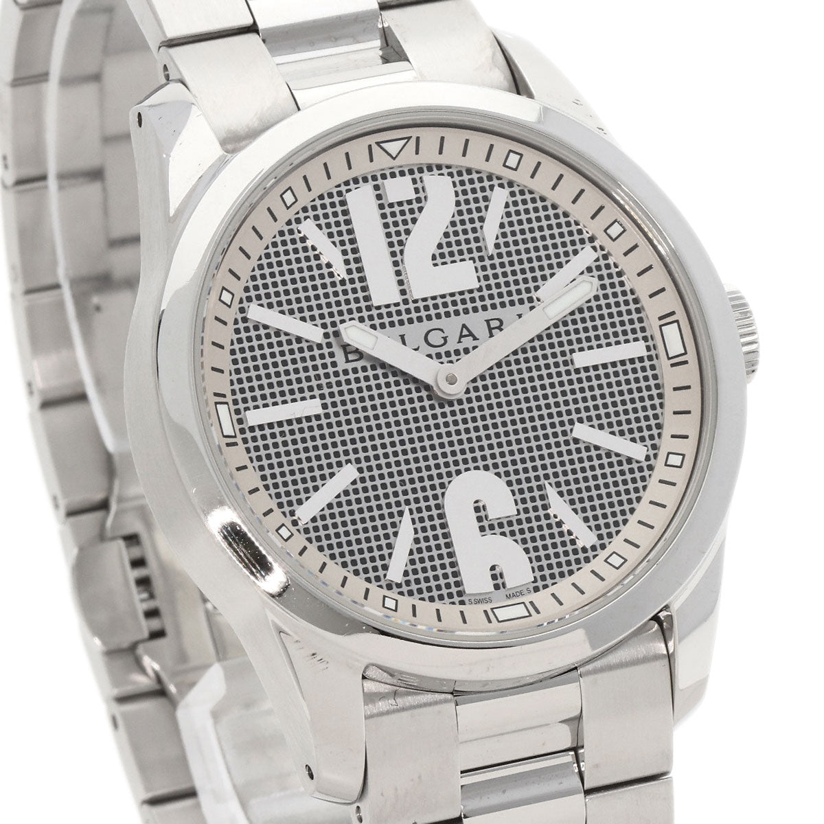 BVLGARI Solo tempo Watches ST37SS Stainless Steel/Stainless Steel mens