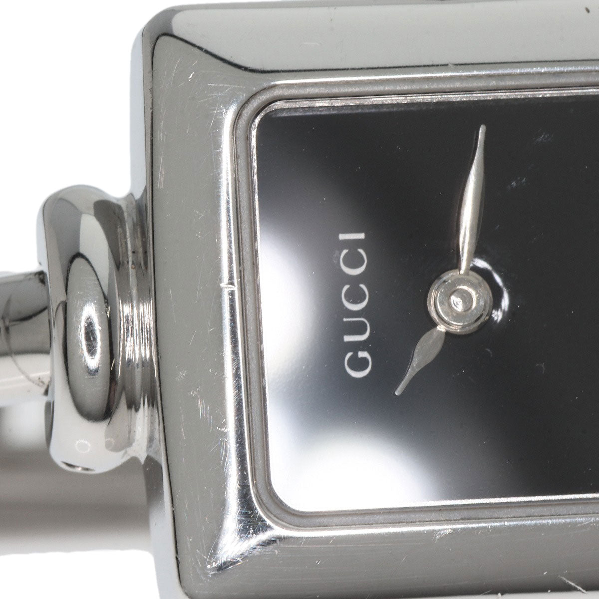 GUCCI Square face Watches 1900L Stainless Steel/Stainless Steel Ladies