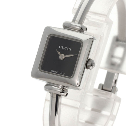 GUCCI Square face Watches 1900L Stainless Steel/Stainless Steel Ladies