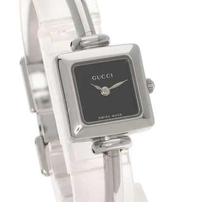 GUCCI Square face Watches 1900L Stainless Steel/Stainless Steel Ladies