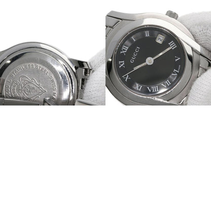GUCCI Round face Watches 5500L Stainless Steel/Stainless Steel Ladies