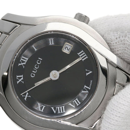 GUCCI Round face Watches 5500L Stainless Steel/Stainless Steel Ladies