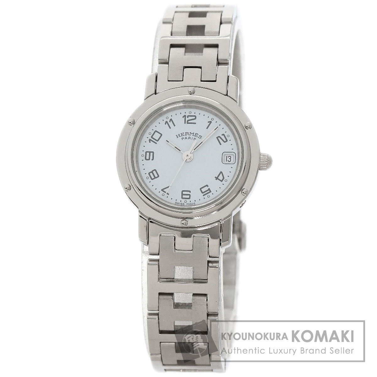 HERMES Clipper Watches CL4.210 Stainless Steel/Stainless Steel Ladies