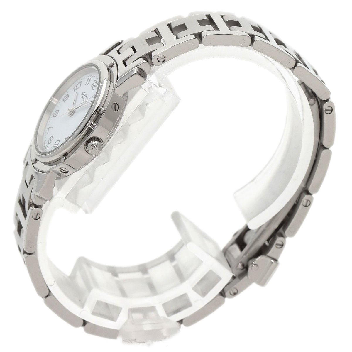 HERMES Clipper Watches CL4.210 Stainless Steel/Stainless Steel Ladies