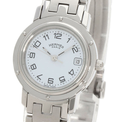 HERMES Clipper Watches CL4.210 Stainless Steel/Stainless Steel Ladies