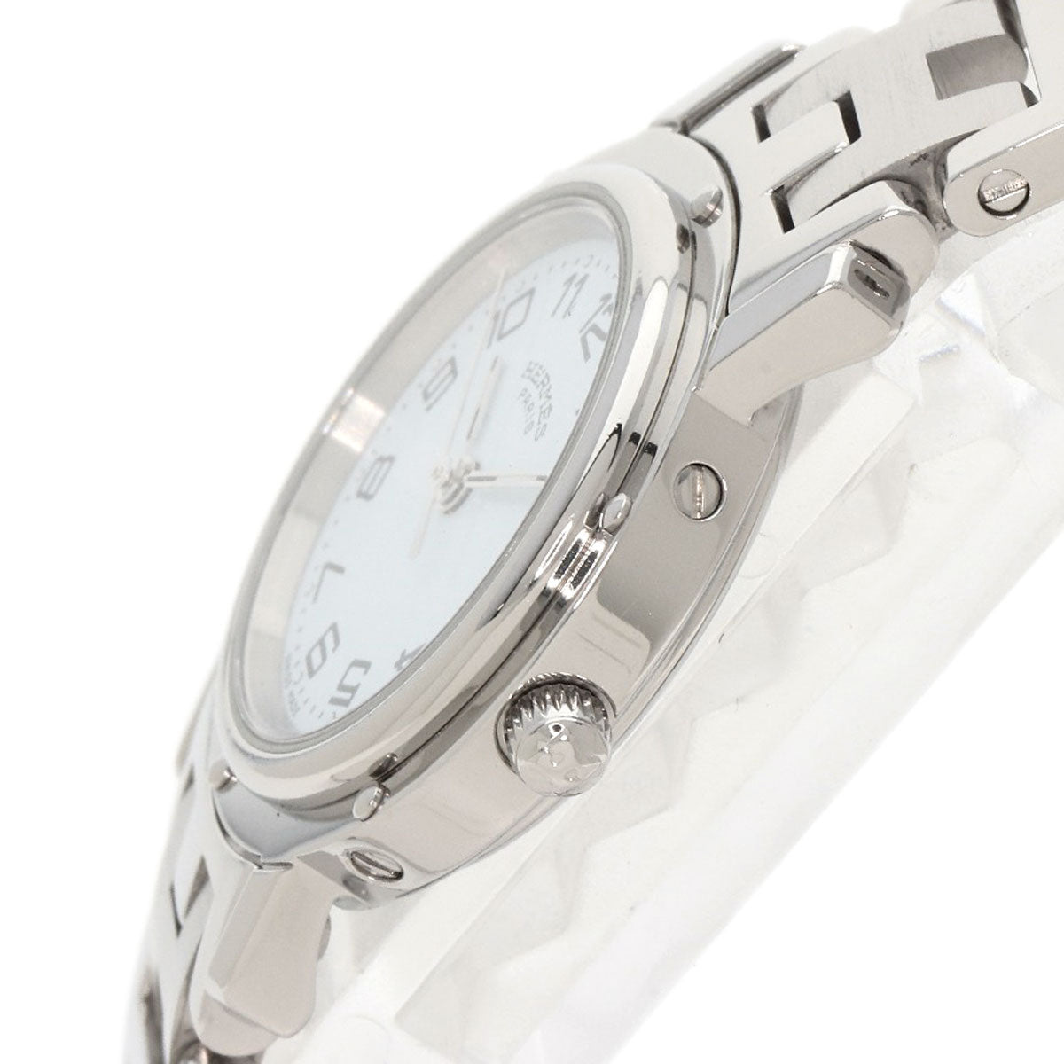 HERMES Clipper Watches CL4.210 Stainless Steel/Stainless Steel Ladies