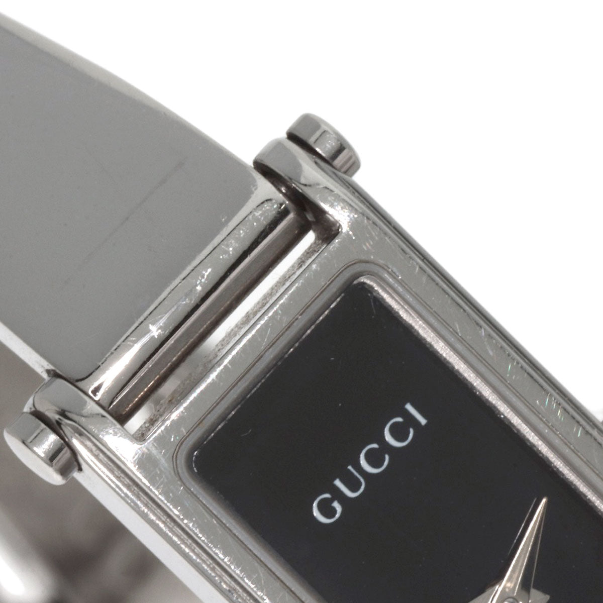 GUCCI Square face Watches 1500L Stainless Steel/Stainless Steel Ladies