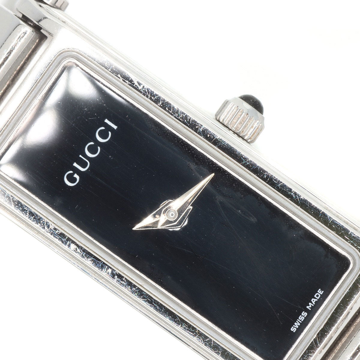 GUCCI Square face Watches 1500L Stainless Steel/Stainless Steel Ladies