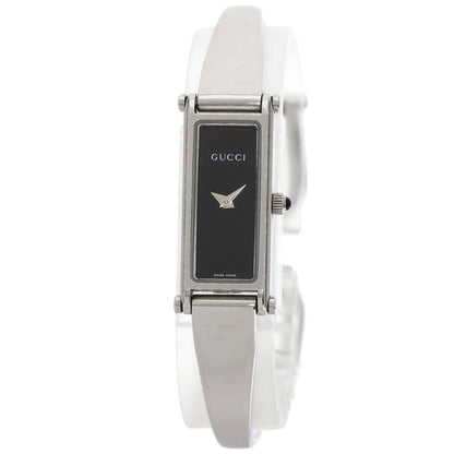 GUCCI Square face Watches 1500L Stainless Steel/Stainless Steel Ladies