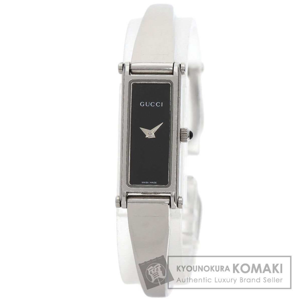 GUCCI Square face Watches 1500L Stainless Steel/Stainless Steel Ladies