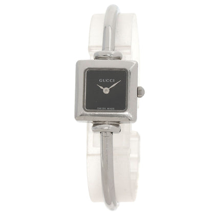 GUCCI Square face Watches 1900L Stainless Steel/Stainless Steel Ladies