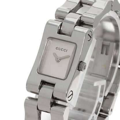 GUCCI Square face Watches 2305L Stainless Steel/Stainless Steel Ladies