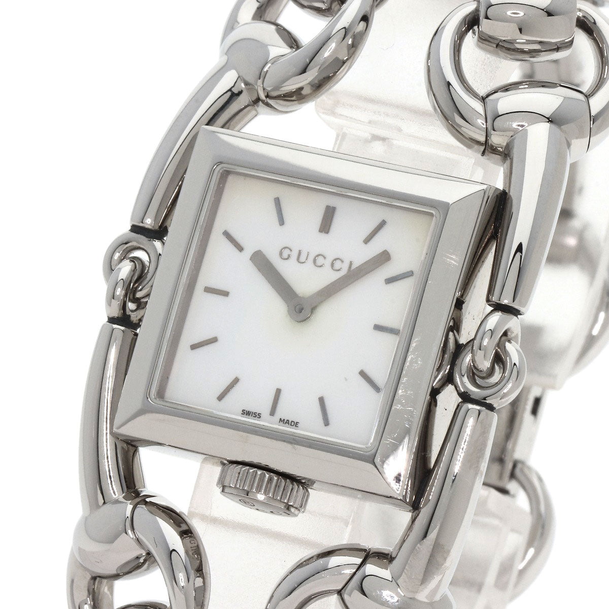 GUCCI Signoria Watches 116.3 Stainless Steel/Stainless Steel Ladies