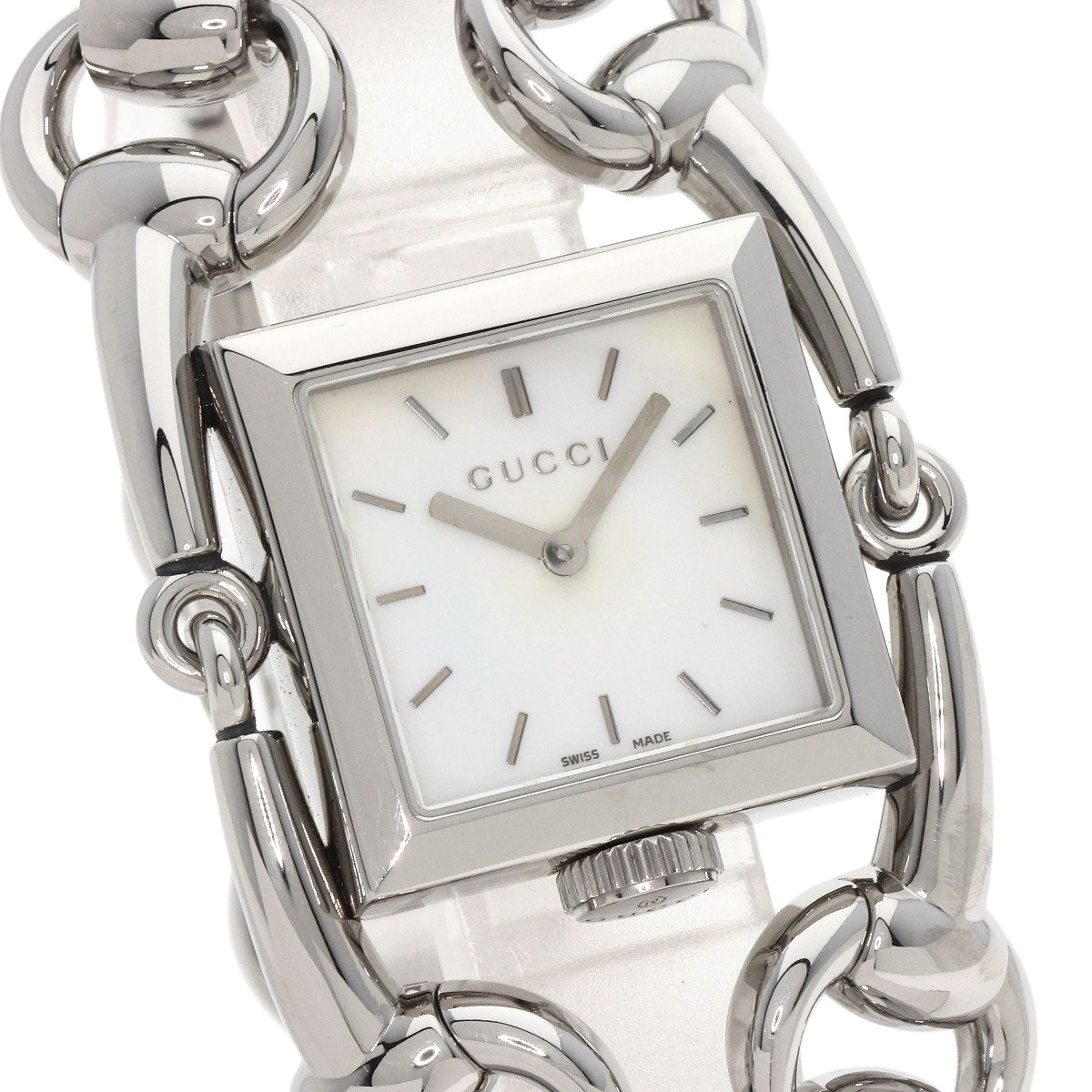 GUCCI Signoria Watches 116.3 Stainless Steel/Stainless Steel Ladies