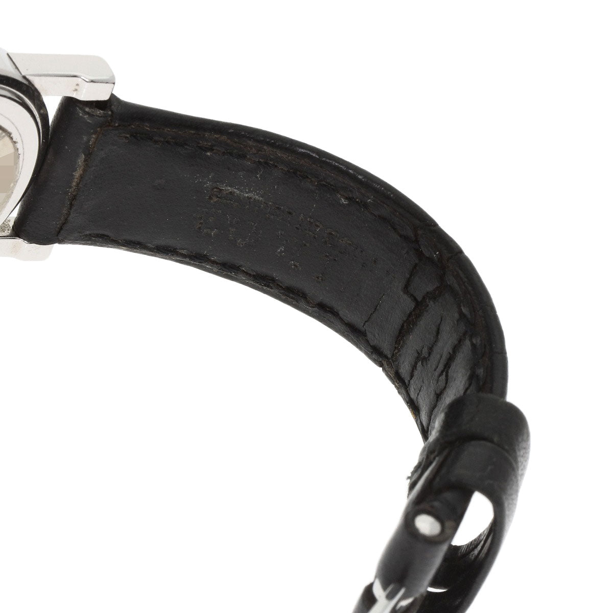 GUCCI Round face Watches 5200L.1 Stainless Steel/Leather Ladies