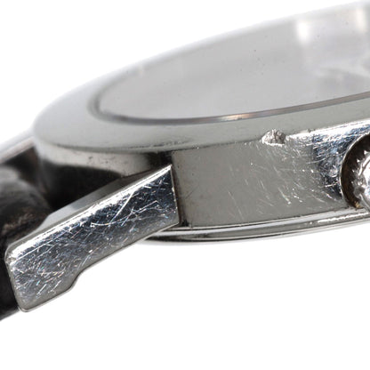 GUCCI Round face Watches 5200L.1 Stainless Steel/Leather Ladies