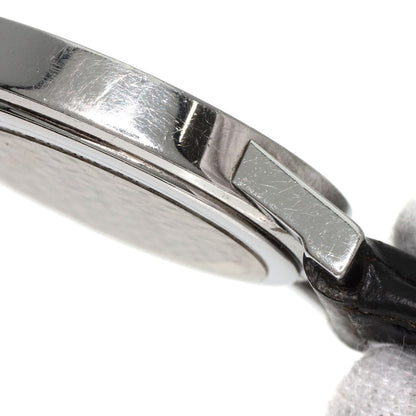 GUCCI Round face Watches 5200L.1 Stainless Steel/Leather Ladies