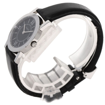 GUCCI Round face Watches 5200L.1 Stainless Steel/Leather Ladies