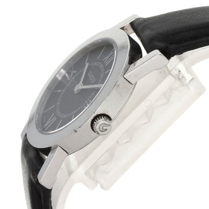 GUCCI Round face Watches 5200L.1 Stainless Steel/Leather Ladies