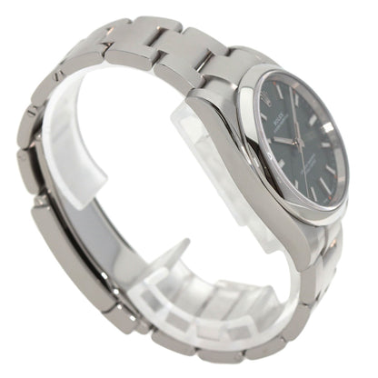 ROLEX Oyster Perpetual Olive Green Watches 114200 Stainless Steel/Stainless Steel mens