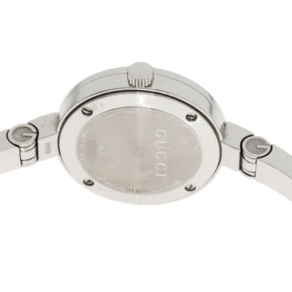 GUCCI Round face Watches 105 Stainless Steel/Stainless Steel Ladies