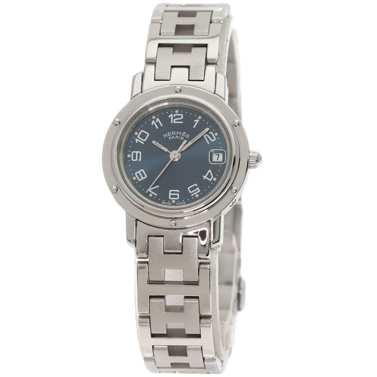 HERMES Clipper Watches CL4.210 Stainless Steel/Stainless Steel Ladies