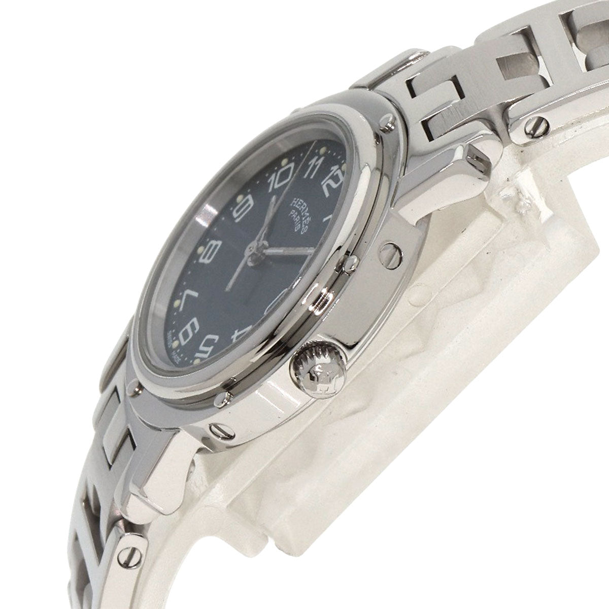 HERMES Clipper Watches CL4.210 Stainless Steel/Stainless Steel Ladies