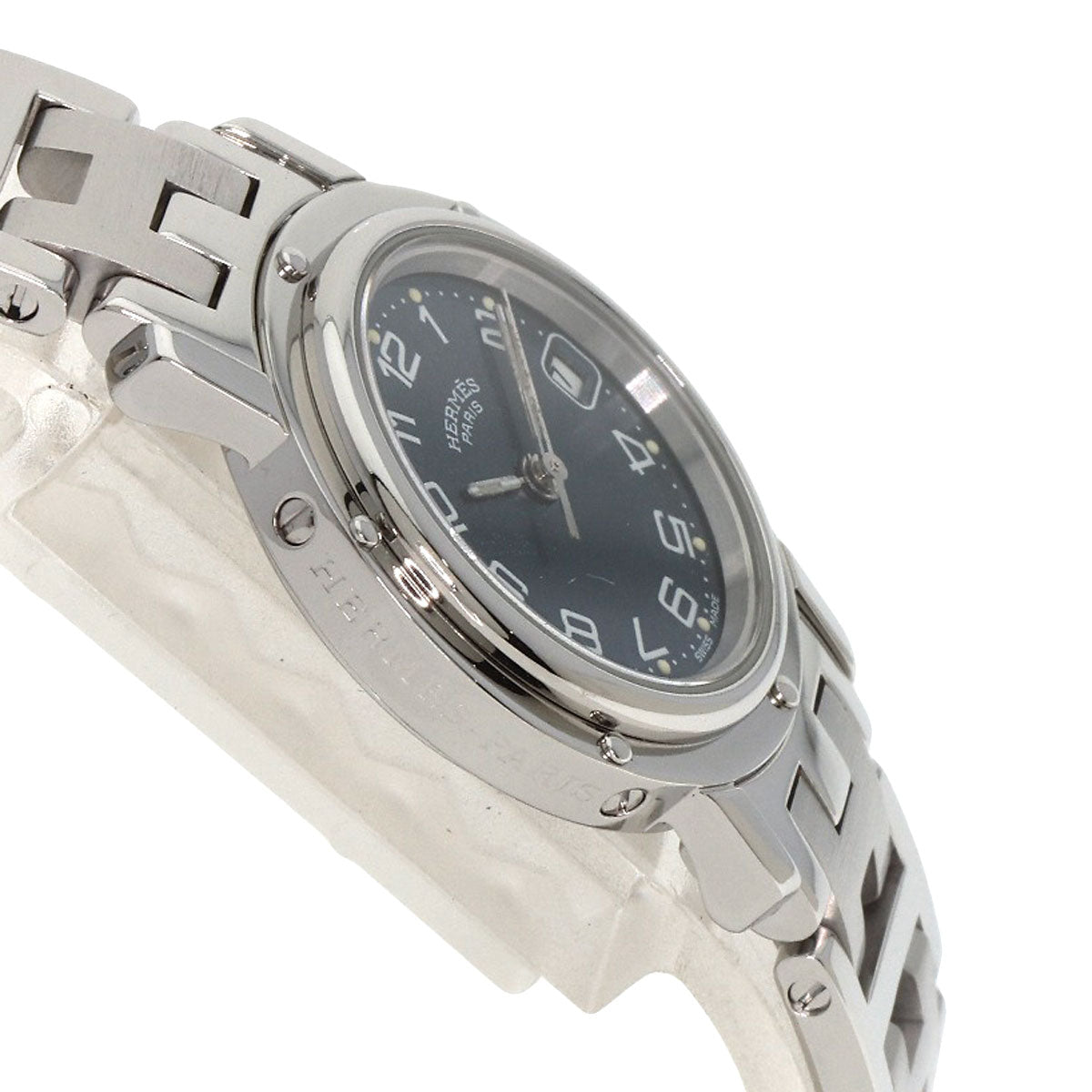 HERMES Clipper Watches CL4.210 Stainless Steel/Stainless Steel Ladies