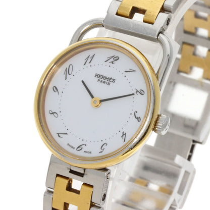 HERMES Arceau Watches  Stainless Steel/SSxGP Ladies