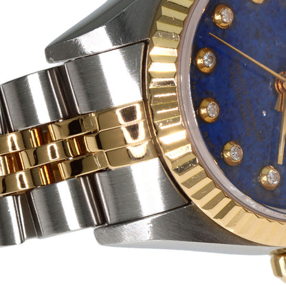 ROLEX Datejust 10P Diamond Lapis Lazuli & Azure stone Rare Manufacturer Complete Watches 69173G Stainless Steel/SSxK18YG Ladies