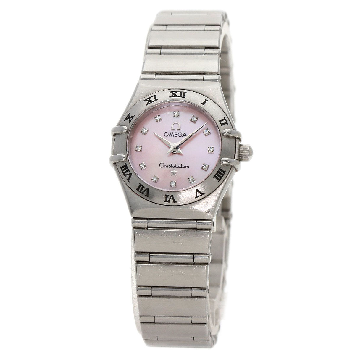 OMEGA Constellation 12P Diamond Watches 1567.66 Stainless Steel/Stainless Steel Ladies