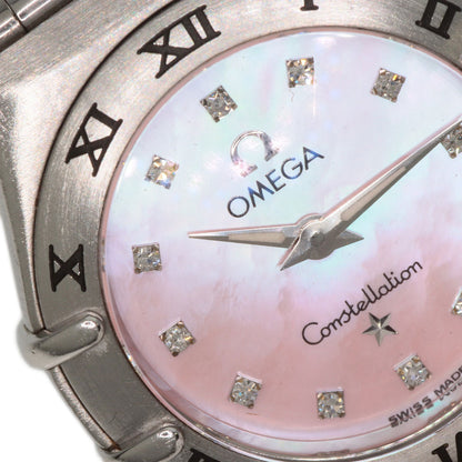 OMEGA Constellation 12P Diamond Watches 1567.66 Stainless Steel/Stainless Steel Ladies