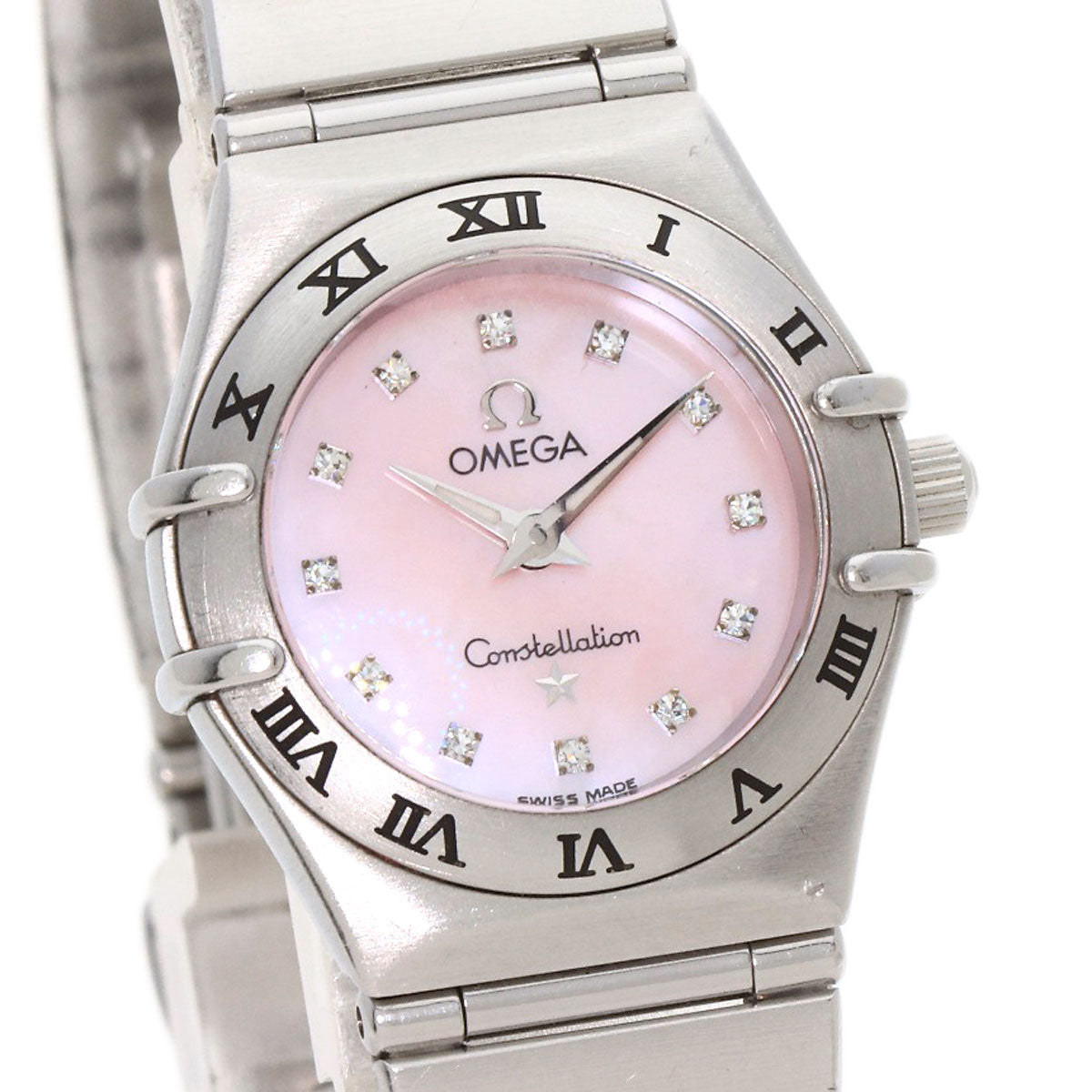 OMEGA Constellation 12P Diamond Watches 1567.66 Stainless Steel/Stainless Steel Ladies