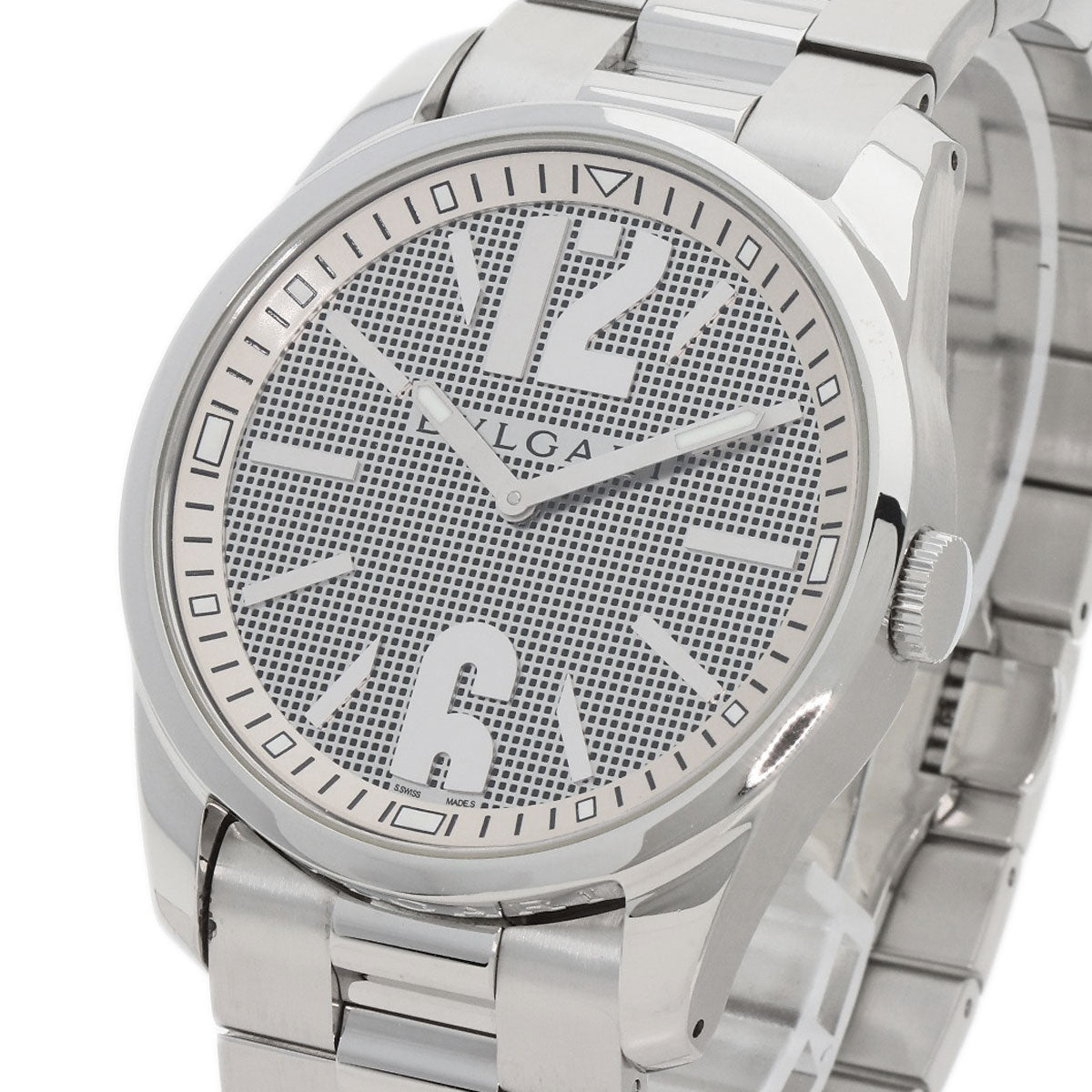 BVLGARI Solo tempo Watches ST42SS Stainless Steel/Stainless Steel mens