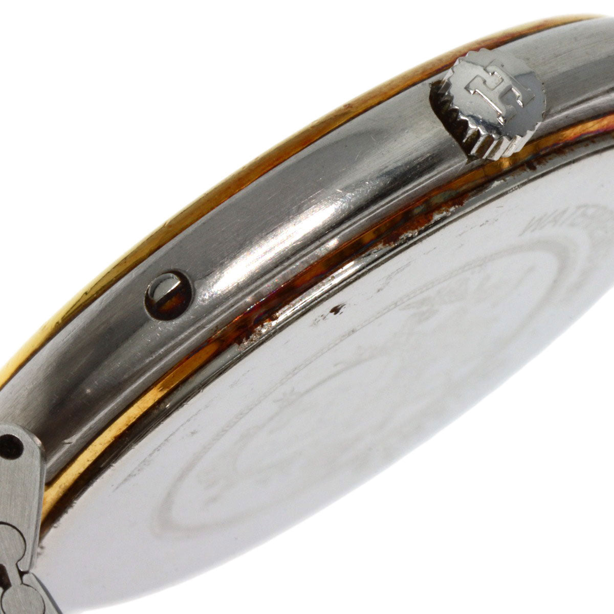 HERMES profile Watches Stainless Steel/SSxGP mens