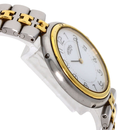 HERMES profile Watches Stainless Steel/SSxGP mens