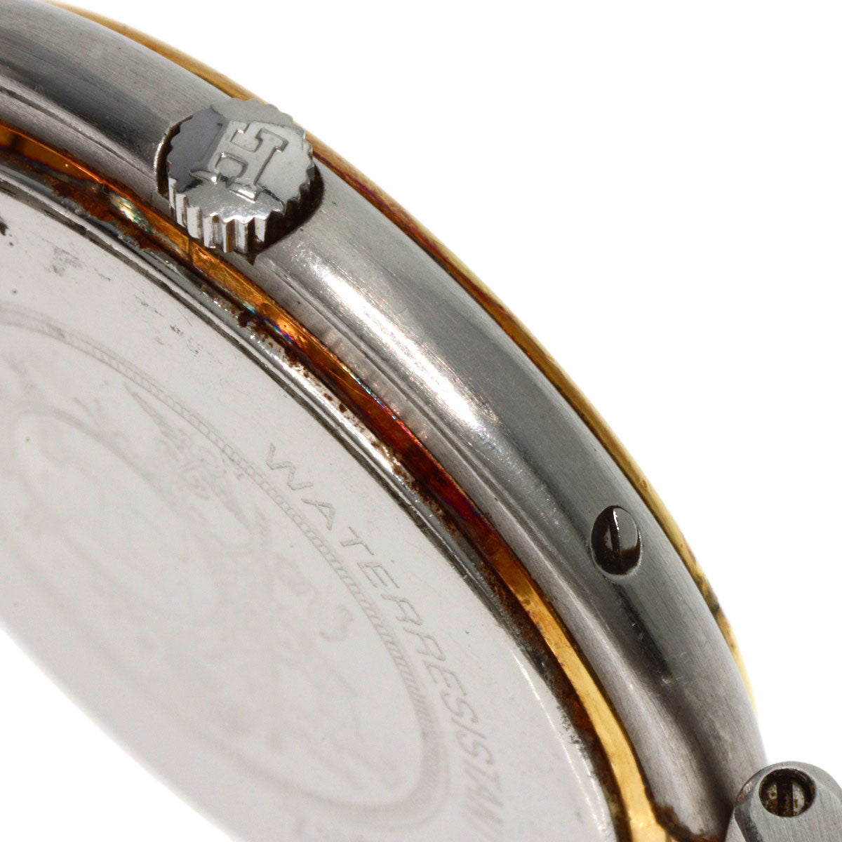 HERMES profile Watches Stainless Steel/SSxGP mens