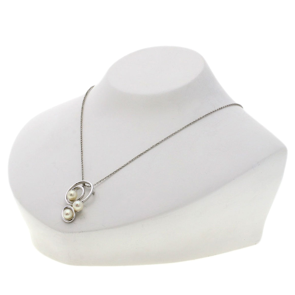 TASAKI Akoya pearl Pearl Necklace Silver Ladies [Used]