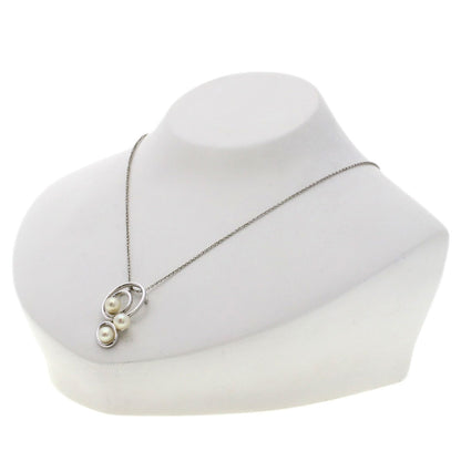 TASAKI Akoya pearl Pearl Necklace Silver Ladies [Used]