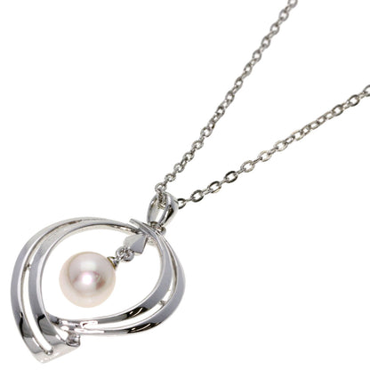 MIKIMOTO   Necklace Akoya pearl Pearl Silver Ladies