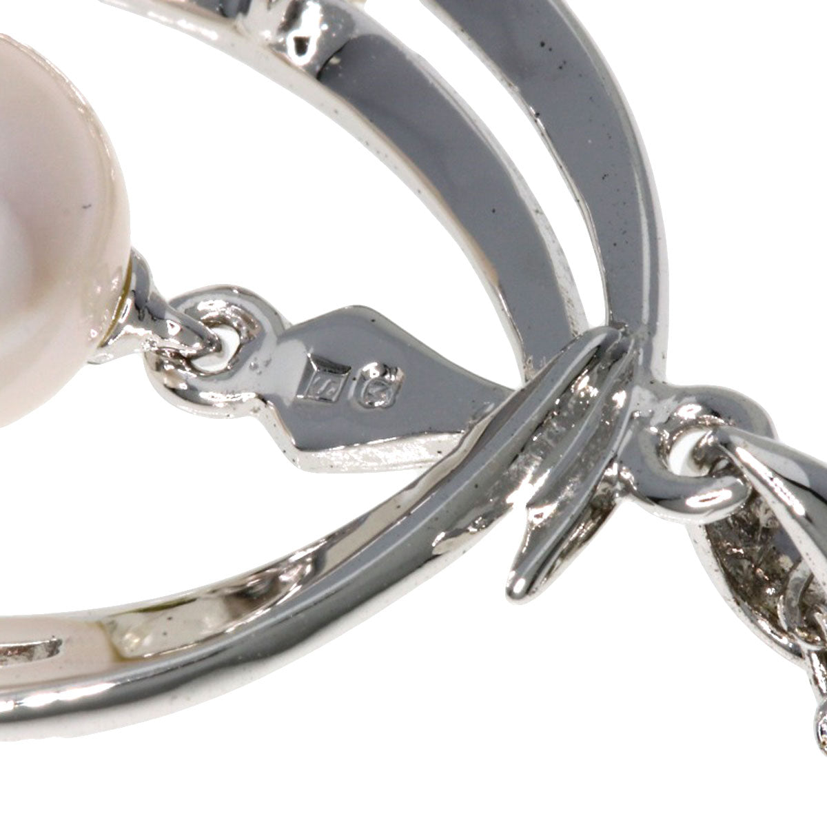 MIKIMOTO Akoya pearl Pearl Necklace Silver Ladies [Used]