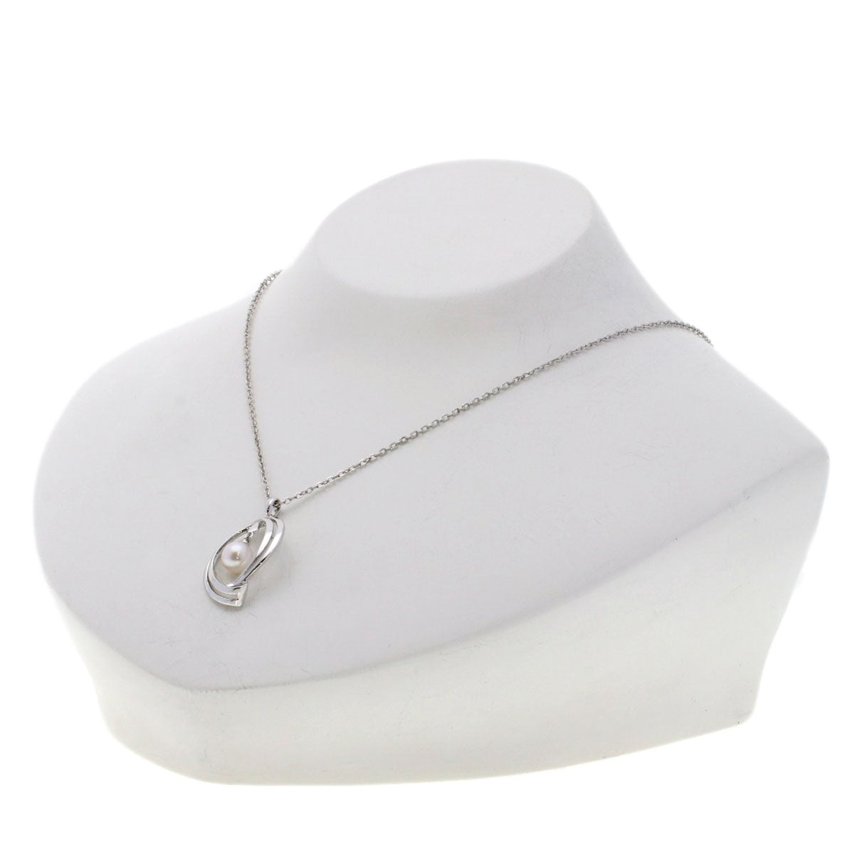 MIKIMOTO Akoya pearl Pearl Necklace Silver Ladies [Used]