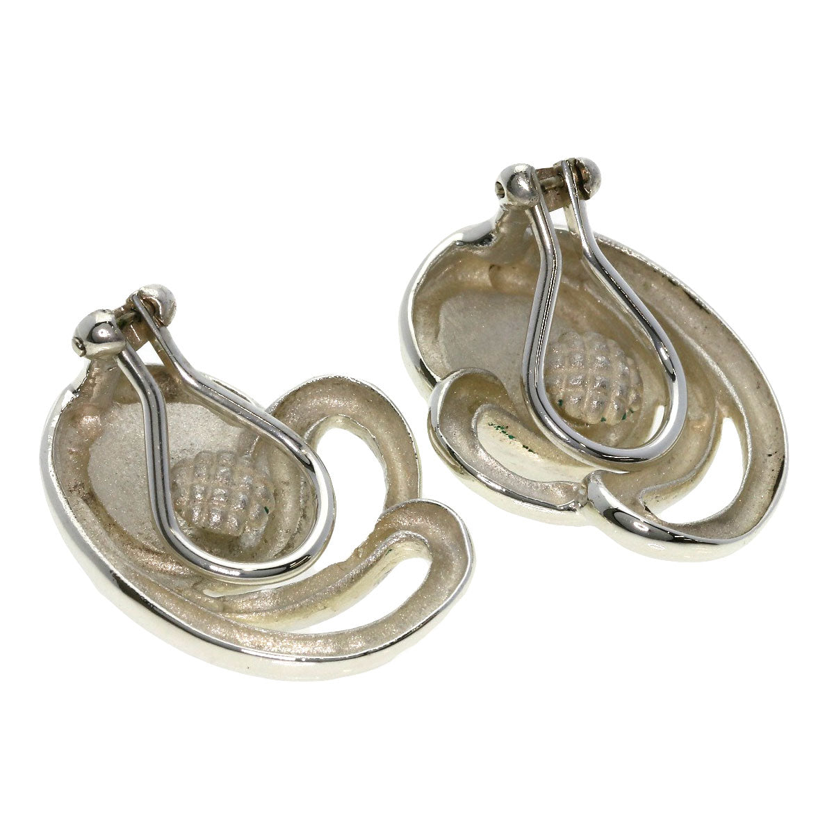 TIFFANY&Co. Lapis Lazuli & Azure stone Earring Silver Ladies [Used]