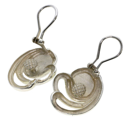 TIFFANY&Co. Lapis Lazuli & Azure stone Earring Silver Ladies [Used]