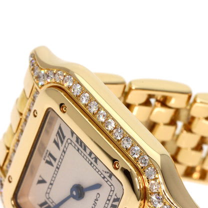 CARTIER PANTHERE SM Bezel Diamond Watches  K18 Yellow Gold/18K Yellow Gold Ladies