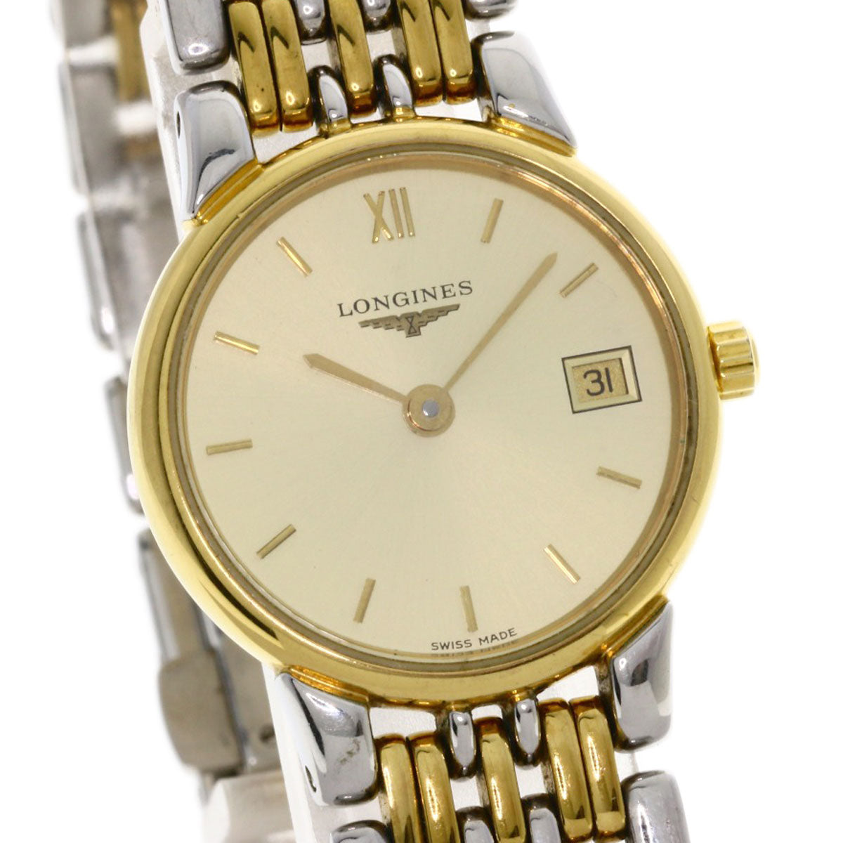 LONGINES Grand classic Watches L5.132.3 Stainless Steel/SSxGP Ladies