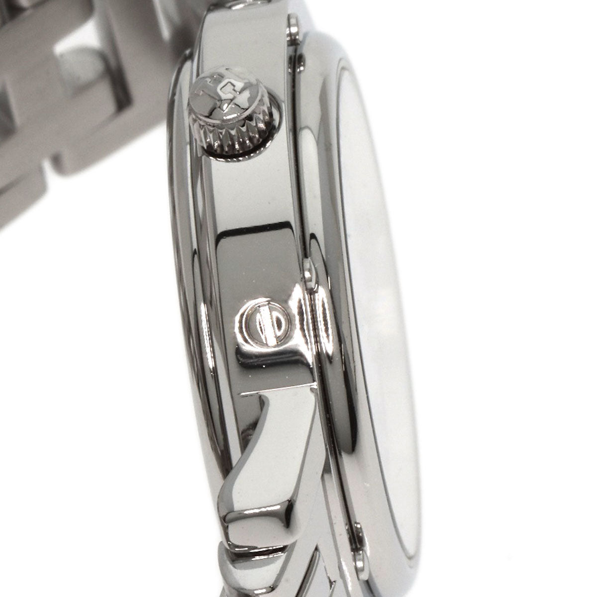 HERMES Clipper Nacre Watches CL4.210 Stainless Steel/Stainless Steel Ladies