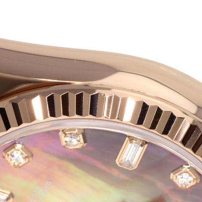 ROLEX Day Date 10P Diamond Watches 118235F K18 Pink Gold/18K Pink Gold mens